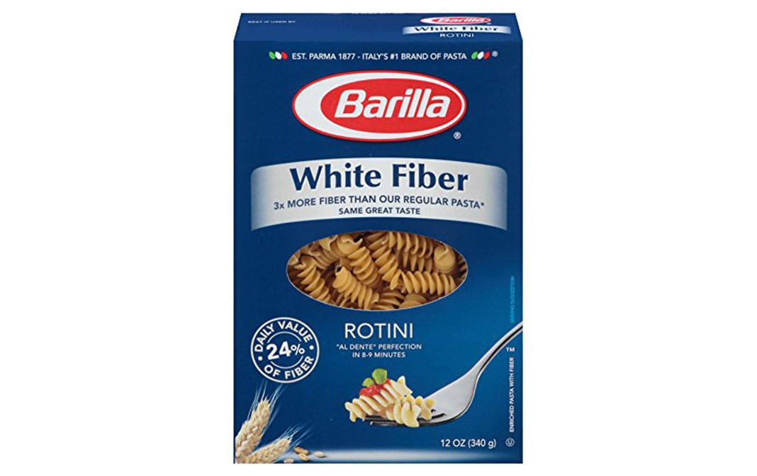 Barilla White Fibre Rotini Box 340 grams Reviews Nutrition